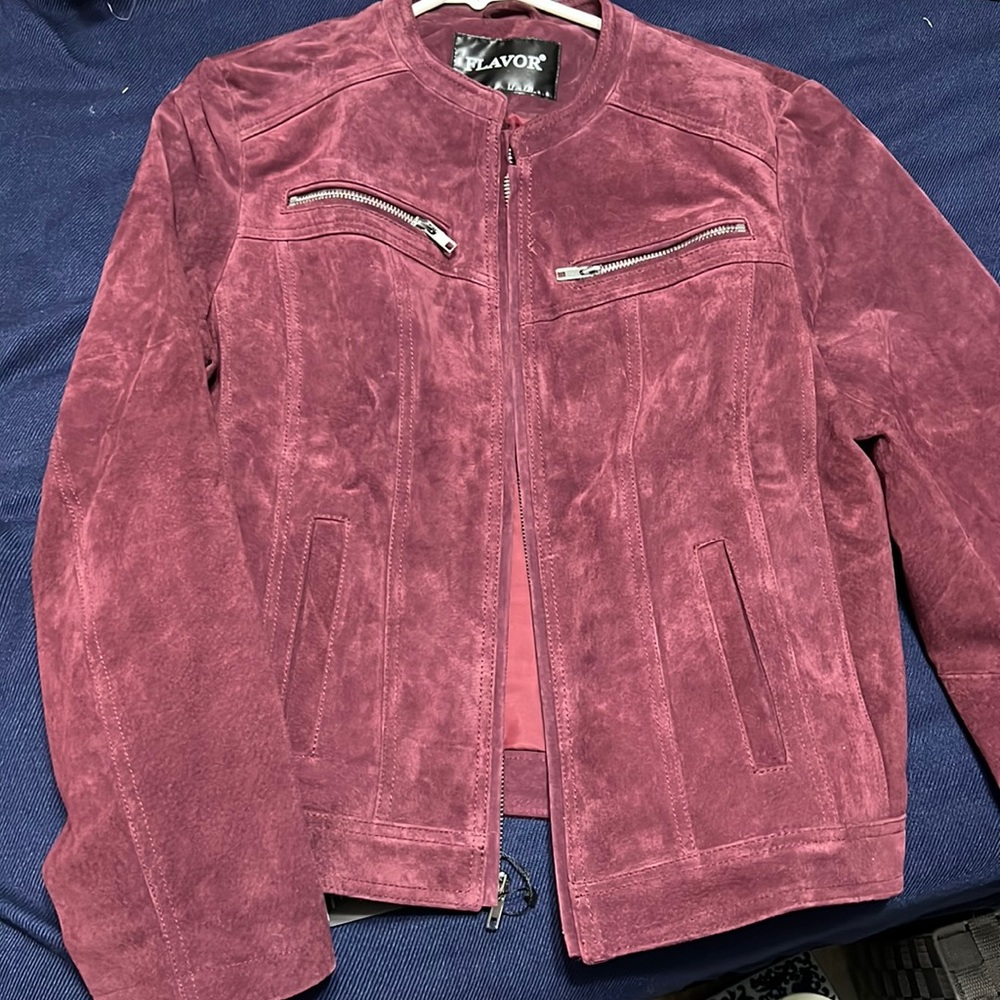 NWT Genuine Suede Jacket